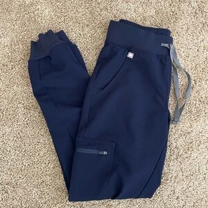 FIGS Zamora Jogger Scrub Pants - XXS Navy